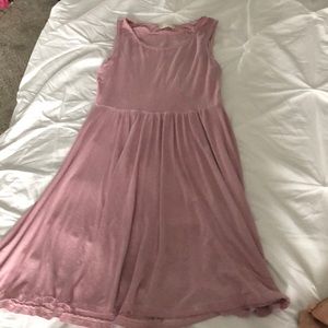 Light pink flowy dress